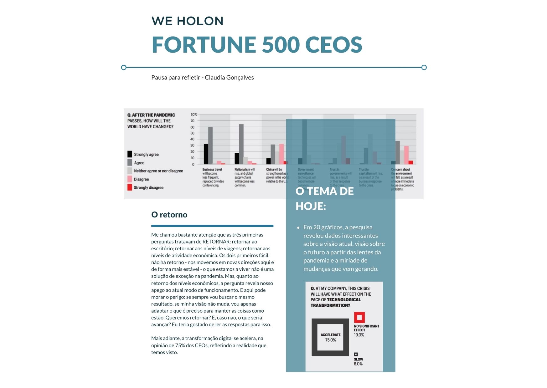 Pesquisa Fortune 500 com CEOs